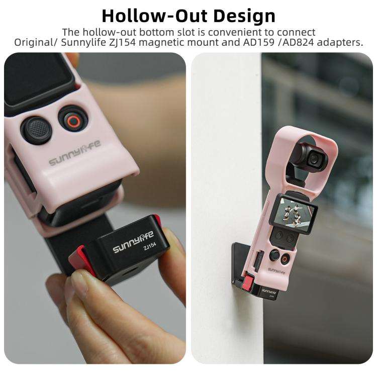 For DJI OSMO Pocket 4 / 3 Sunnylife Instant Shooting Protective Shell Colorful Protective Cover C...