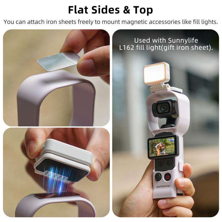 For DJI OSMO Pocket 4 / 3 Sunnylife Instant Shooting Protective Shell Colorful Protective Cover C...
