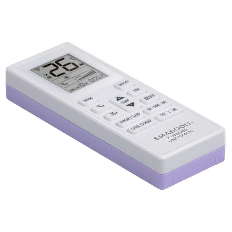 SMASOON K-8008E Universal Air Conditioner Remote Control(Purple)