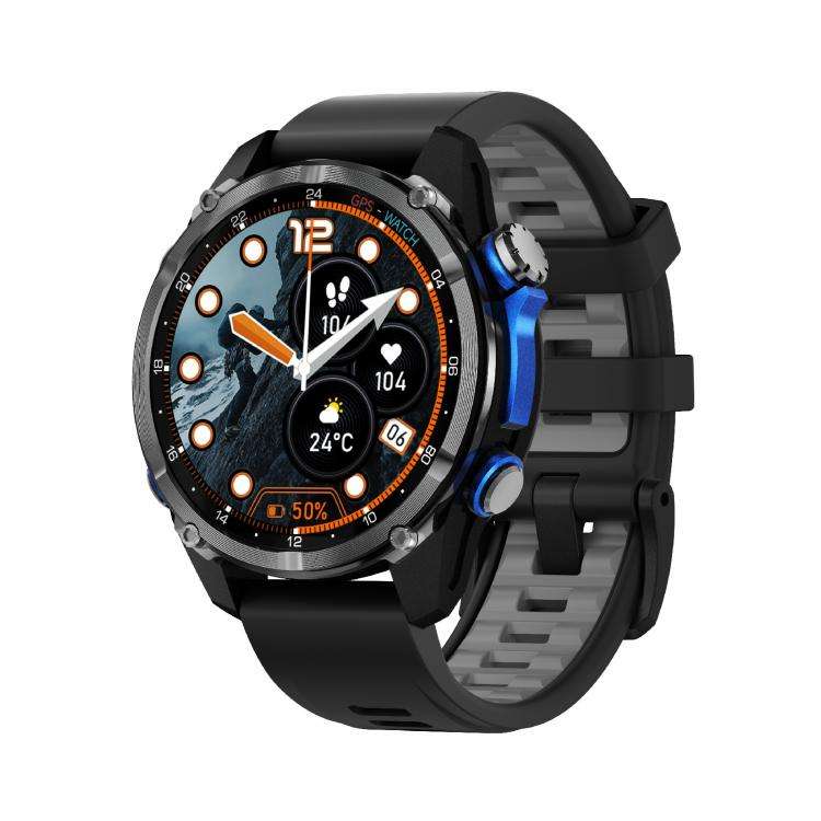 HD350 Pro 1.32 inch AMOLED GPS Sport Smart Watch, Support Bluetooth Call / Sleep / Blood Oxygen /...
