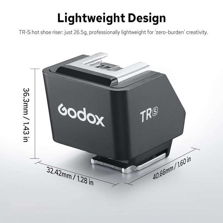 Godox TR TTL Hot Shoe Riser, Type:TR-S For Sony
