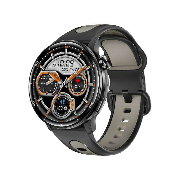 S666 1.43 inch AMOLED HD GPS Sport Smart Watch, Support Bluetooth Call / Sleep / Blood Oxygen / H...