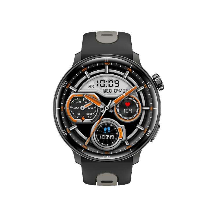 S666 1.43 inch AMOLED HD GPS Sport Smart Watch, Support Bluetooth Call / Sleep / Blood Oxygen / H...