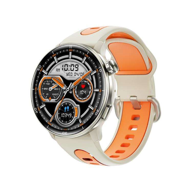 S666 1.43 inch AMOLED HD GPS Sport Smart Watch, Support Bluetooth Call / Sleep / Blood Oxygen / H...