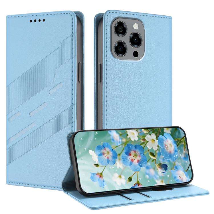 For Doogee Note 58 / 58 Pro Embossed Multi-functional Wallet Retro Leather Phone Case(Light Blue)