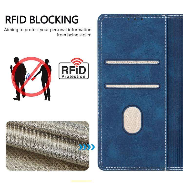 For Ulefone Note 20 Pro Skin Feel Two-tone RFID Blocking Vegan Leather Phone Case(Light Green)