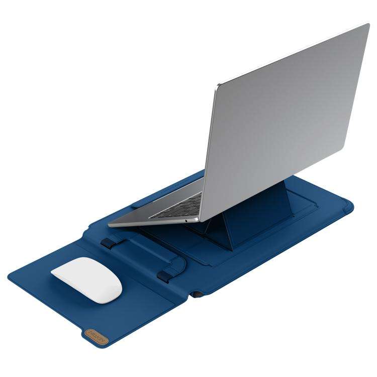 NILLKIN Versatile Pro Multi-functional Laptop Sleeve with Holder and Mouse Pad, Size:14.2 inch(Na...