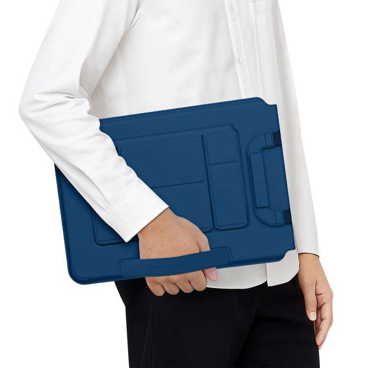 NILLKIN Versatile Pro Multi-functional Laptop Sleeve with Holder and Mouse Pad, Size:14.2 inch(Na...