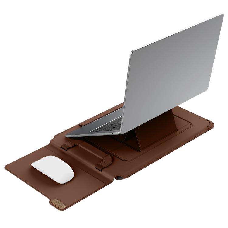 NILLKIN Versatile Pro Multi-functional Laptop Sleeve with Holder and Mouse Pad, Size:14.2 inch(Co...