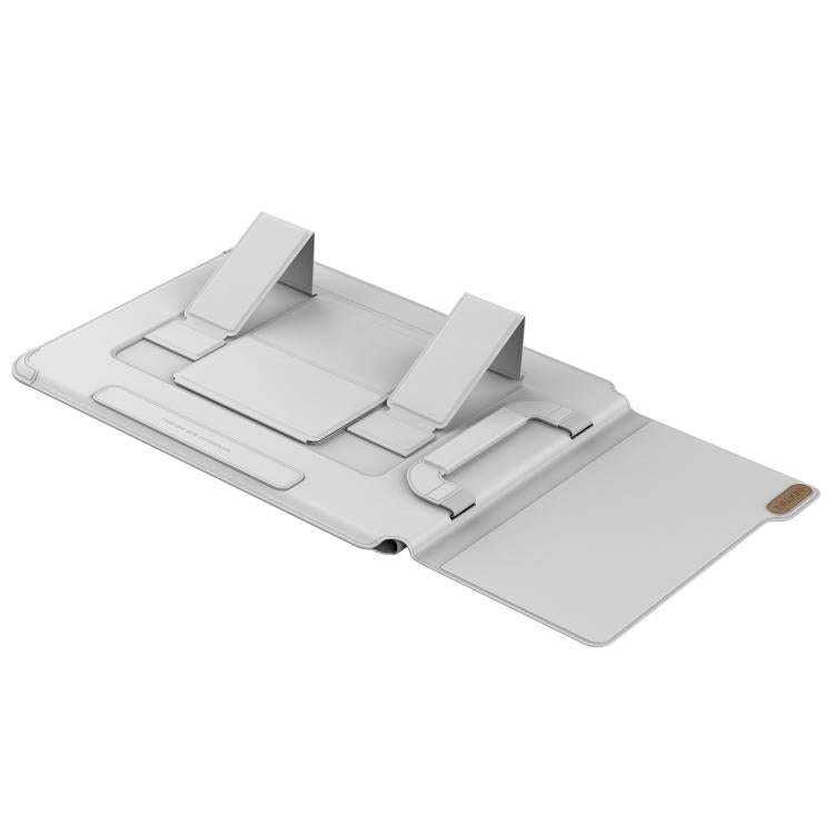 NILLKIN Versatile Pro Multi-functional Laptop Sleeve with Holder and Mouse Pad, Size:16.2 inch(Grey)