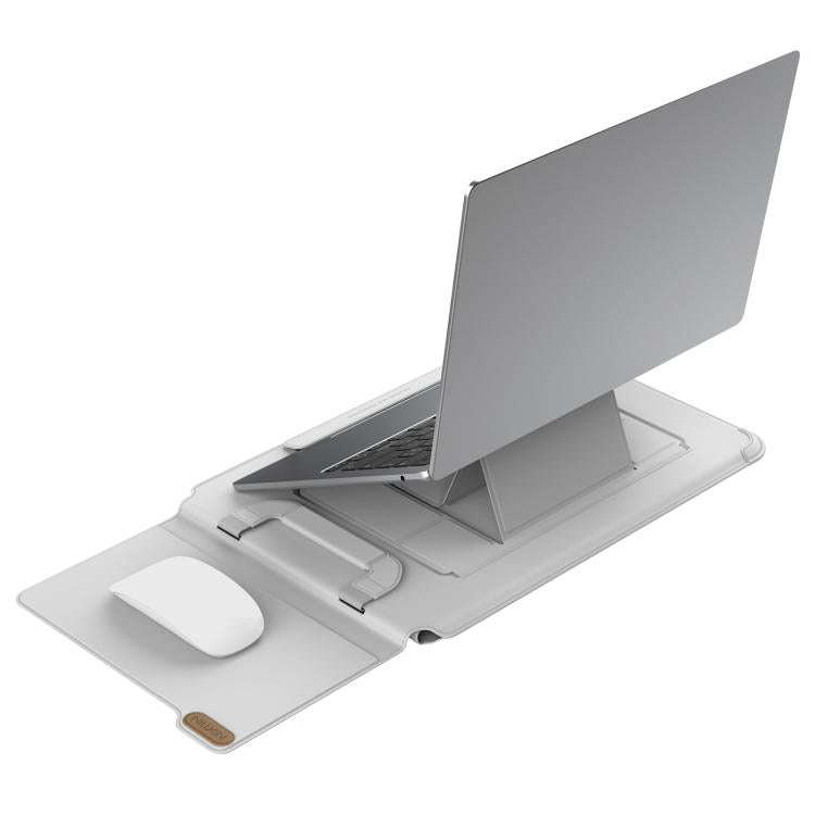 NILLKIN Versatile Pro Multi-functional Laptop Sleeve with Holder and Mouse Pad, Size:16.2 inch(Grey)