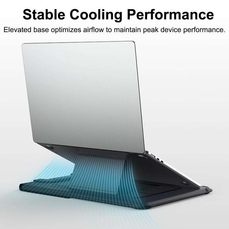 NILLKIN Versatile Pro Multi-functional Laptop Sleeve with Holder and Mouse Pad, Size:14.2 inch(Bl...