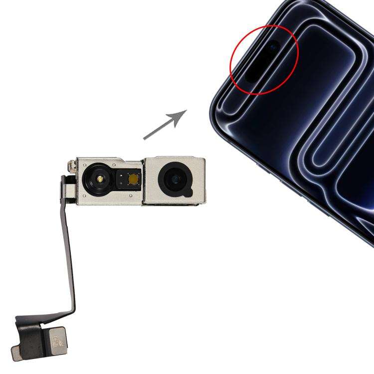 For iPhone 17 Pro Max Original Front Facing Camera Support Repair Assistant Face ID