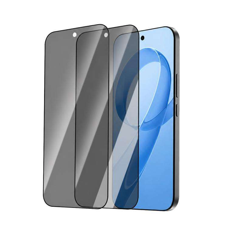 For Redmi K90 Pro Max 2pcs/Set LeReach CF Series Full Screen Version HD Privacy Phone Tempered Fi...