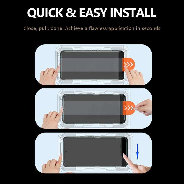 For Redmi K90 Pro Max 2pcs/Set LeReach CF Series Full Screen Version HD Privacy Phone Tempered Fi...