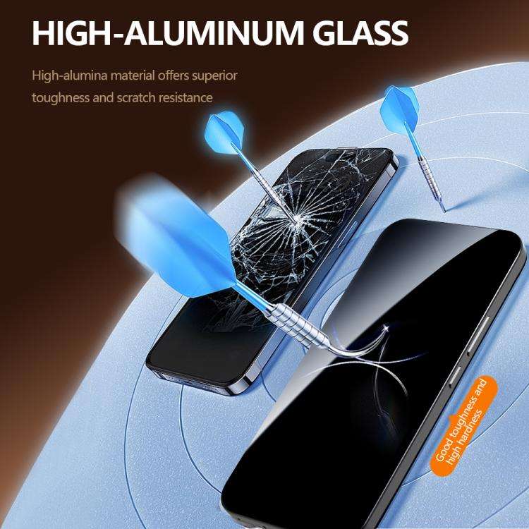 For Redmi K90 Pro Max 2pcs/Set LeReach CF Series Full Screen Version HD Privacy Phone Tempered Fi...