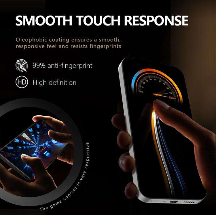 For Redmi K90 Pro Max 2pcs/Set LeReach CF Series Full Screen Version HD Privacy Phone Tempered Fi...