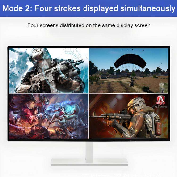 NK-816 HDMI 16x1 Multi-Viewer Supports Seamless Switch 1080P(Black)