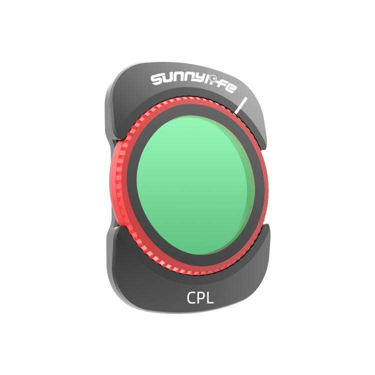 For DJI OSMO Pocket 3 Sunnylife Camera Lens Magnetic Metal Filter, Filter:CPL