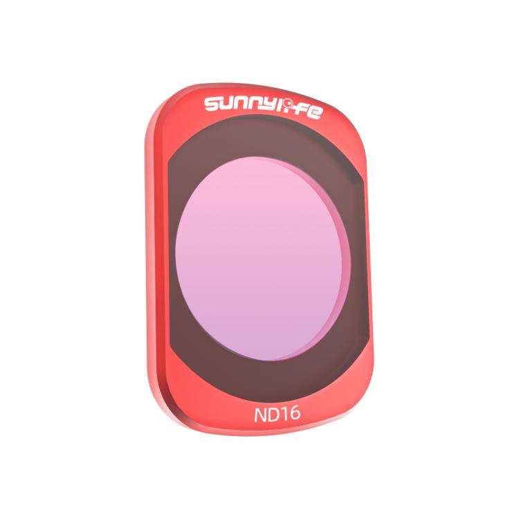 For DJI OSMO Pocket 3 Sunnylife Camera Lens Magnetic Metal Filter, Filter:ND16