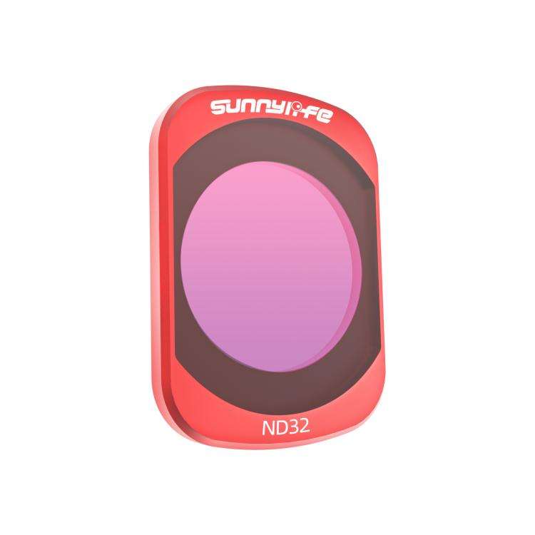 For DJI OSMO Pocket 3 Sunnylife Camera Lens Magnetic Metal Filter, Filter:ND32