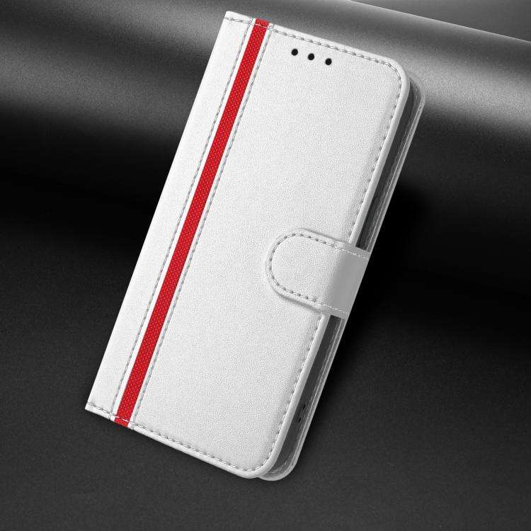For Ulefone Note 20 Pro Color Block Card Slots Vegan Leather Phone Case(Silver)