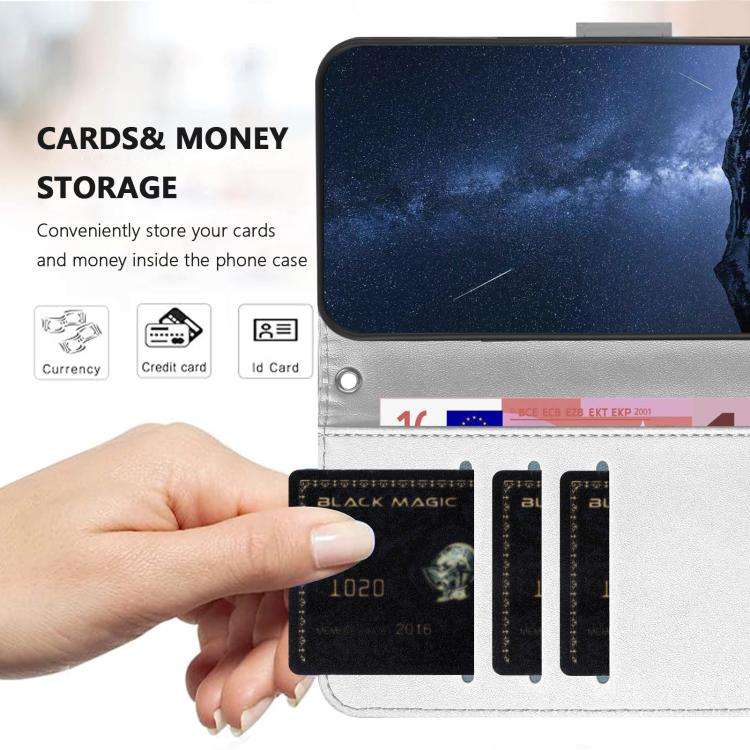 For Doogee Note 59 / 59 Pro Color Block Card Slots Vegan Leather Phone Case(Silver)