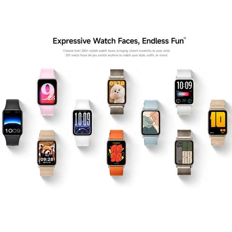 Original Xiaomi Smart Band 10 Pro, 1.74 inch AMOLED Screen 5ATM Waterproof Smart Watch, Support B...