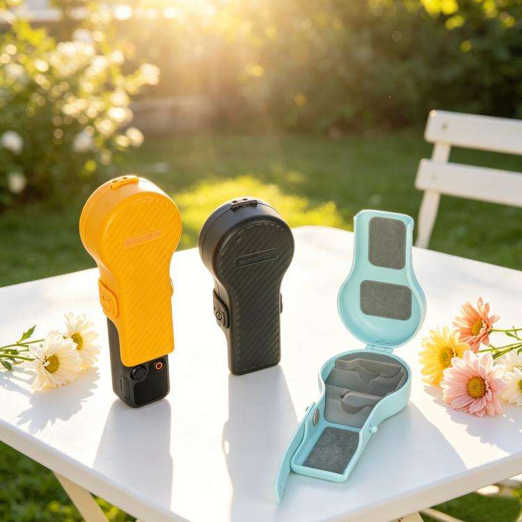For DJI Osmo Pocket 4 / 3 Sunnylife Colorful Bulb-Shaped Gimbal Cover Camera Protector Screen Pro...