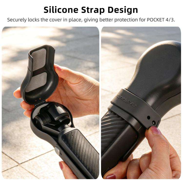 For DJI Osmo Pocket 4 / 3 Sunnylife Colorful Bulb-Shaped Gimbal Cover Camera Protector Screen Pro...