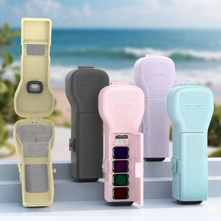 For DJI Osmo Pocket 4 / 3 Sunnylife Colorful Protective Cover Gimbal Camera Protective Shell with...
