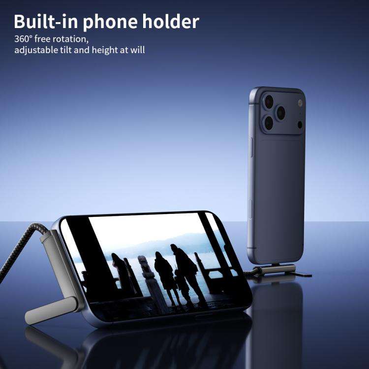 DOONJIEY USB3.2 PD 100W USB-C / Type-C to USB-C / Type-C Full-function Phone Holder CableLengt...