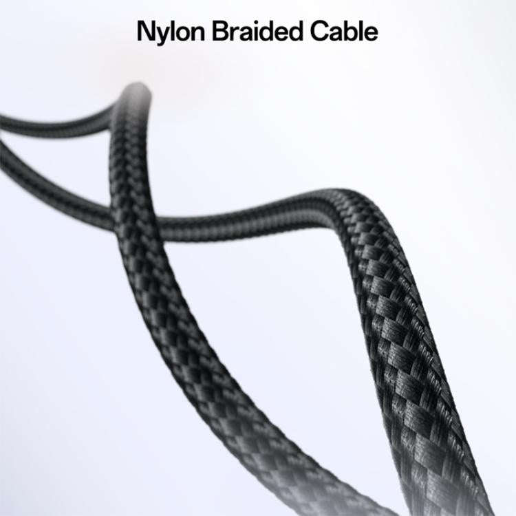 Yesido CA211 240W 16K 60Hz Type-C to Type-C Thunderbolt 5 Full Function Data Cable, Length:1m(Black)