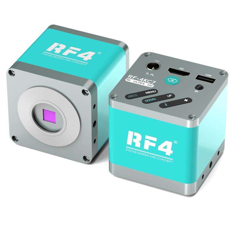 RF4 RF-4KC7 Large-Field 4K HD High-Resolution Adjustable Camera for Trinocular Stereo Microscope(...