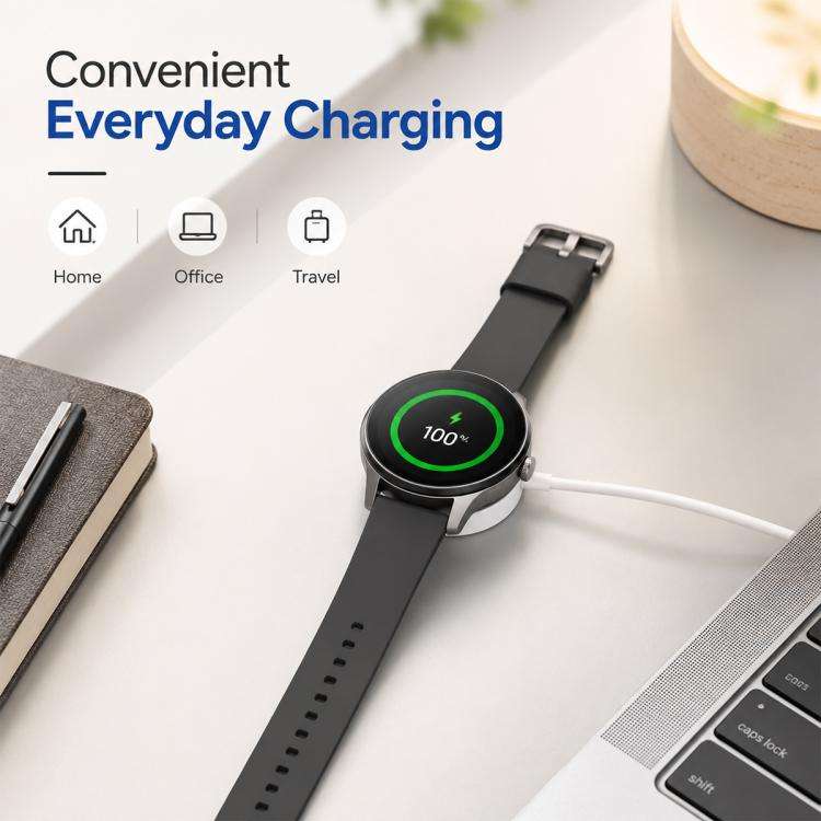For Fossil Gen 1 xDfind USB Magnetic Watch Charger, Length: 1m(White)