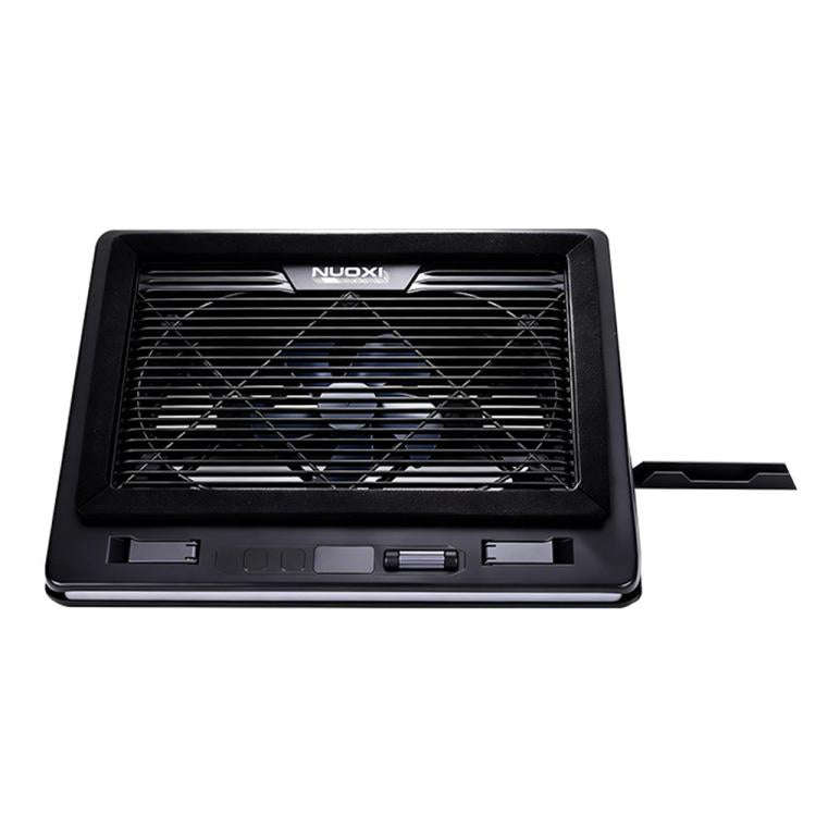 NUOXI C600 Colorful RGB Laptop Cooler Support 8-Level Adjustable Height, Specification:Single Fan...