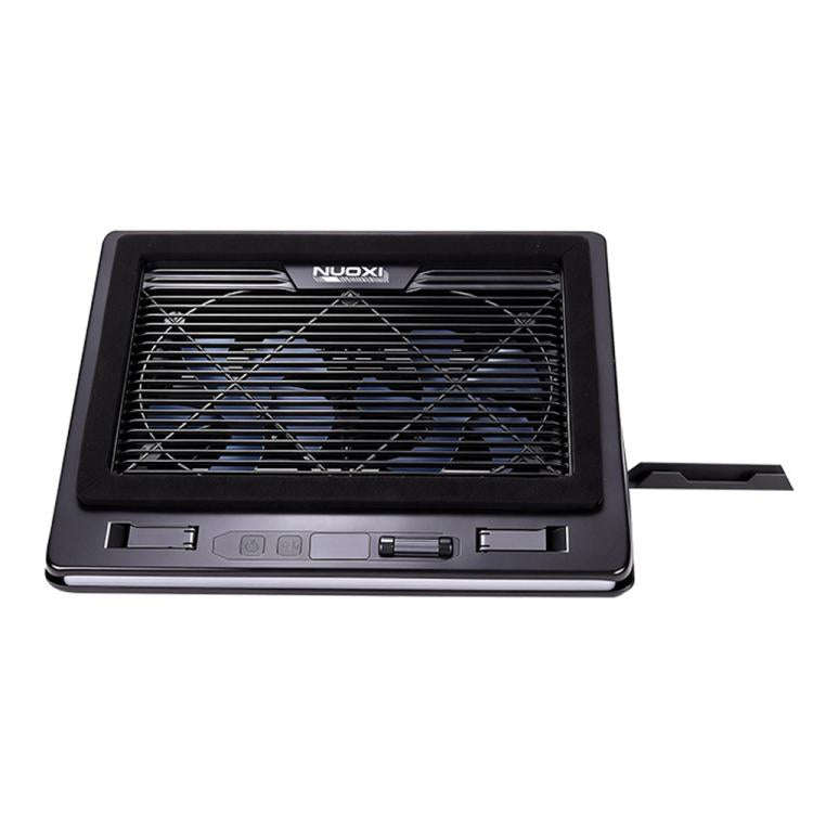 NUOXI C600 Colorful RGB Laptop Cooler Support 8-Level Adjustable Height, Specification:Dual Fans(...