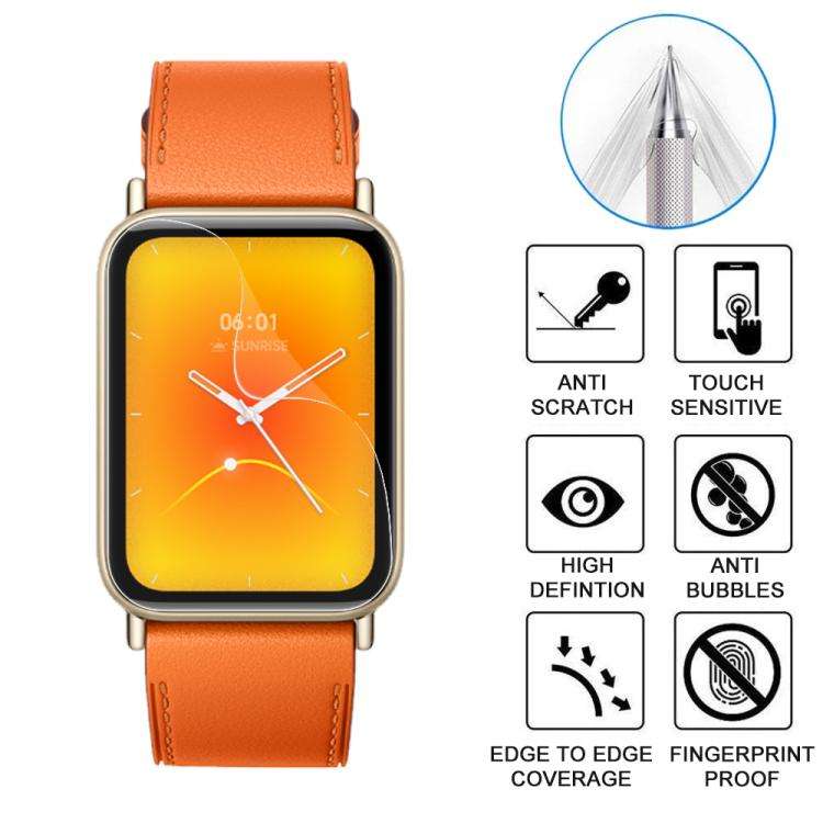 For Xiaomi Smart Band 10 Pro 5pcs xDfind Soft Hydrogel Film Full Cover Front Protector