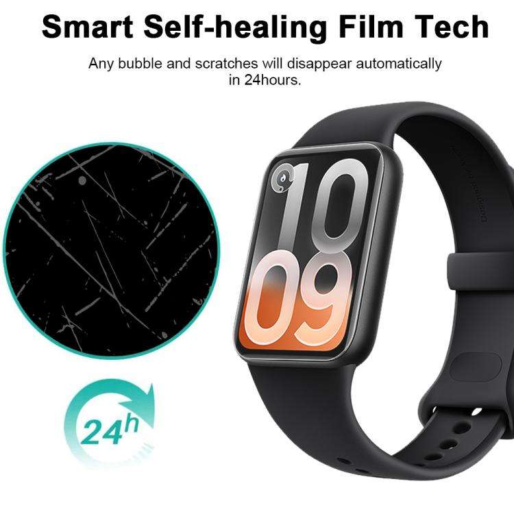For Xiaomi Smart Band 10 Pro 5pcs xDfind Soft Hydrogel Film Full Cover Front Protector