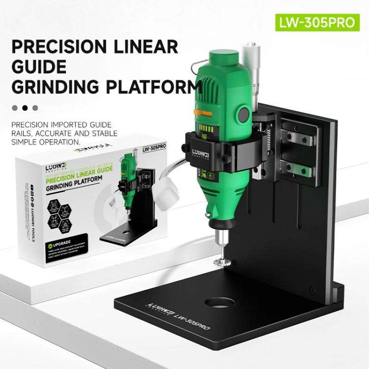 LUOWEI LW-305Pro Multifunctional Screen IC & Camera Outer Iron Ring Grinding Platform with Linear...
