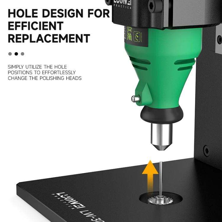 LUOWEI LW-305Pro Multifunctional Screen IC & Camera Outer Iron Ring Grinding Platform with Linear...