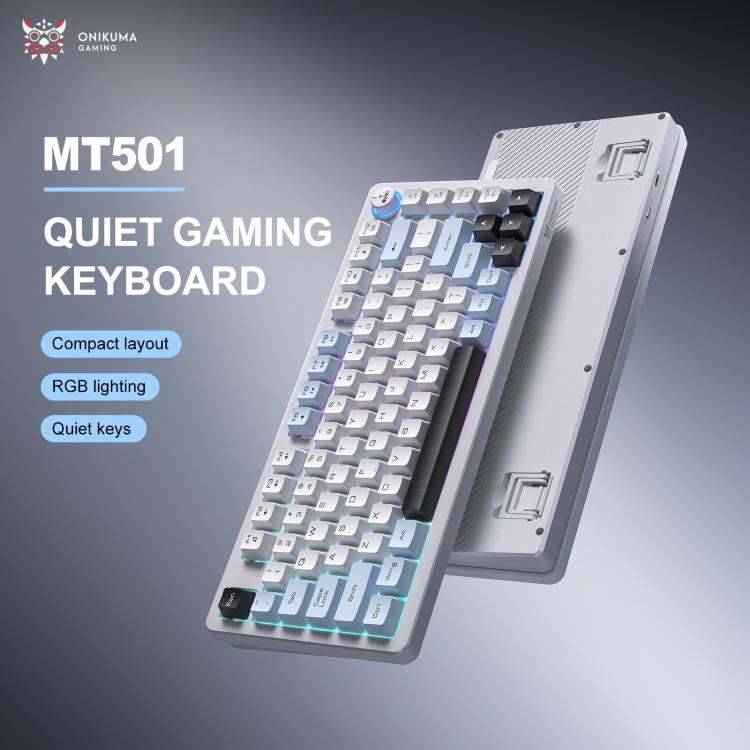 ONIKUMA MT501 Three-mode Silent Mechanical Keyboard