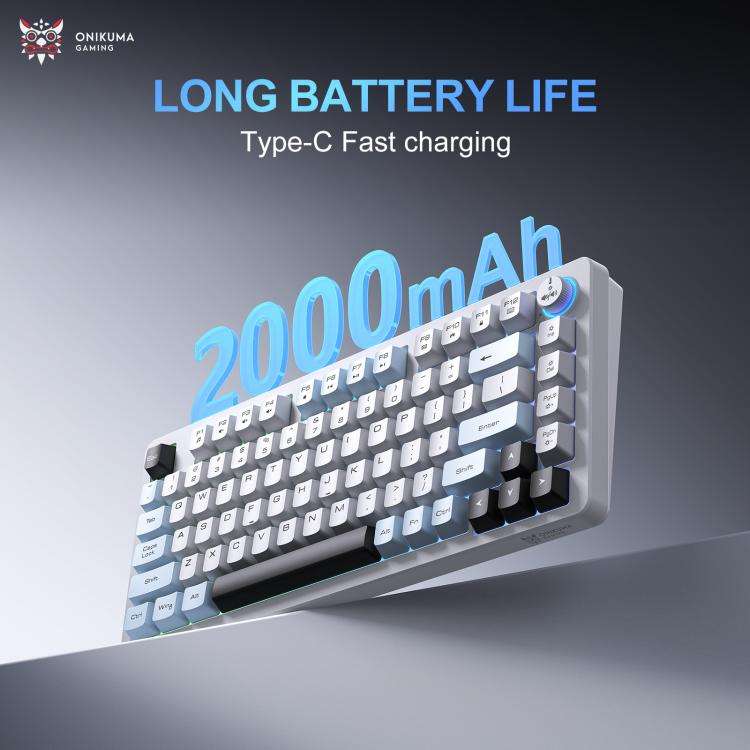 ONIKUMA MT501 Three-mode Silent Mechanical Keyboard