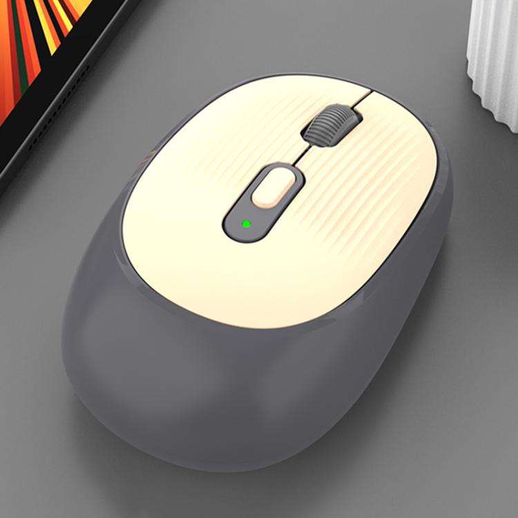 SHIPADOO W300 2.4G Wireless Dual-Mode Mouse(Gray)