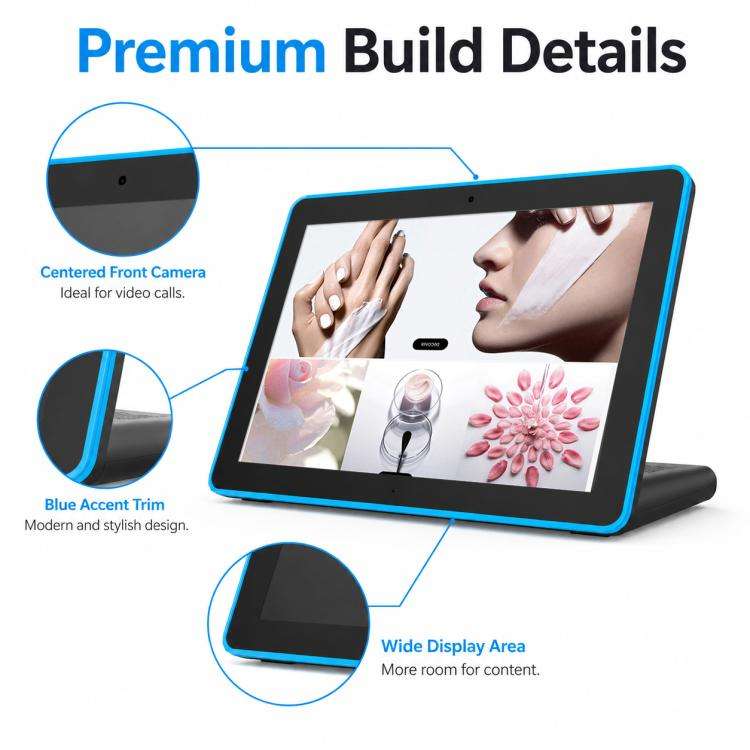 WL1089T 10.1 inch IPS HD Touch Screen Digital Signage, 4GB+64GB, Android  14 RK3576S Quad Core, P...