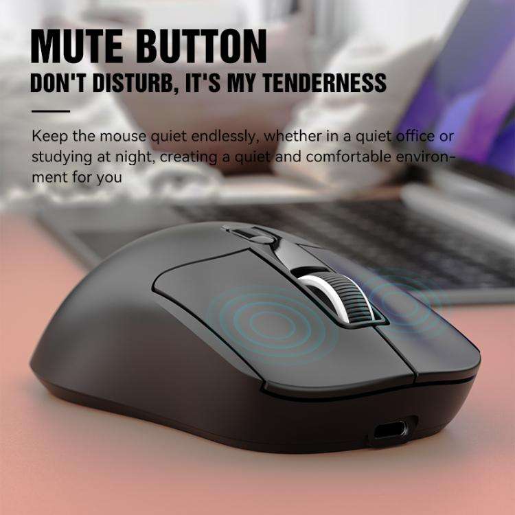 SHIPADOO A7 2.4GHzx Wireless BT Dual-Mode Mouse(White)