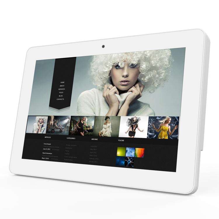 WF1038T 10.1 inch IPS HD Touch Screen Digital Signage, 2GB+16GB, Android 11 RK3568 Quad Core, Plu...