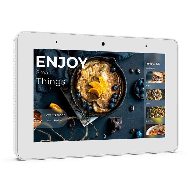 WF8058T 8 inch IPS HD Touch Screen Digital Signage, 2GB+16GB, Android 11 RK3568 Quad Core, Plug T...