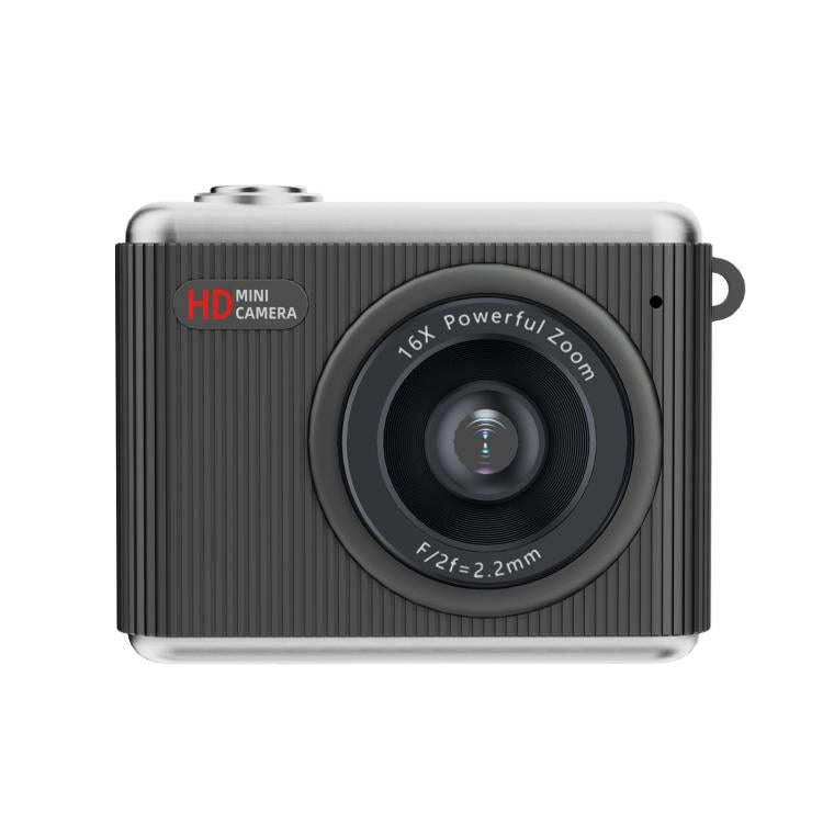 S6 Mini CCD 1.4-inch Screen Retro Filter Portable Digital Camera(Black)