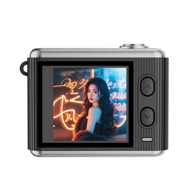 S6 Mini CCD 1.4-inch Screen Retro Filter Portable Digital Camera(Black)